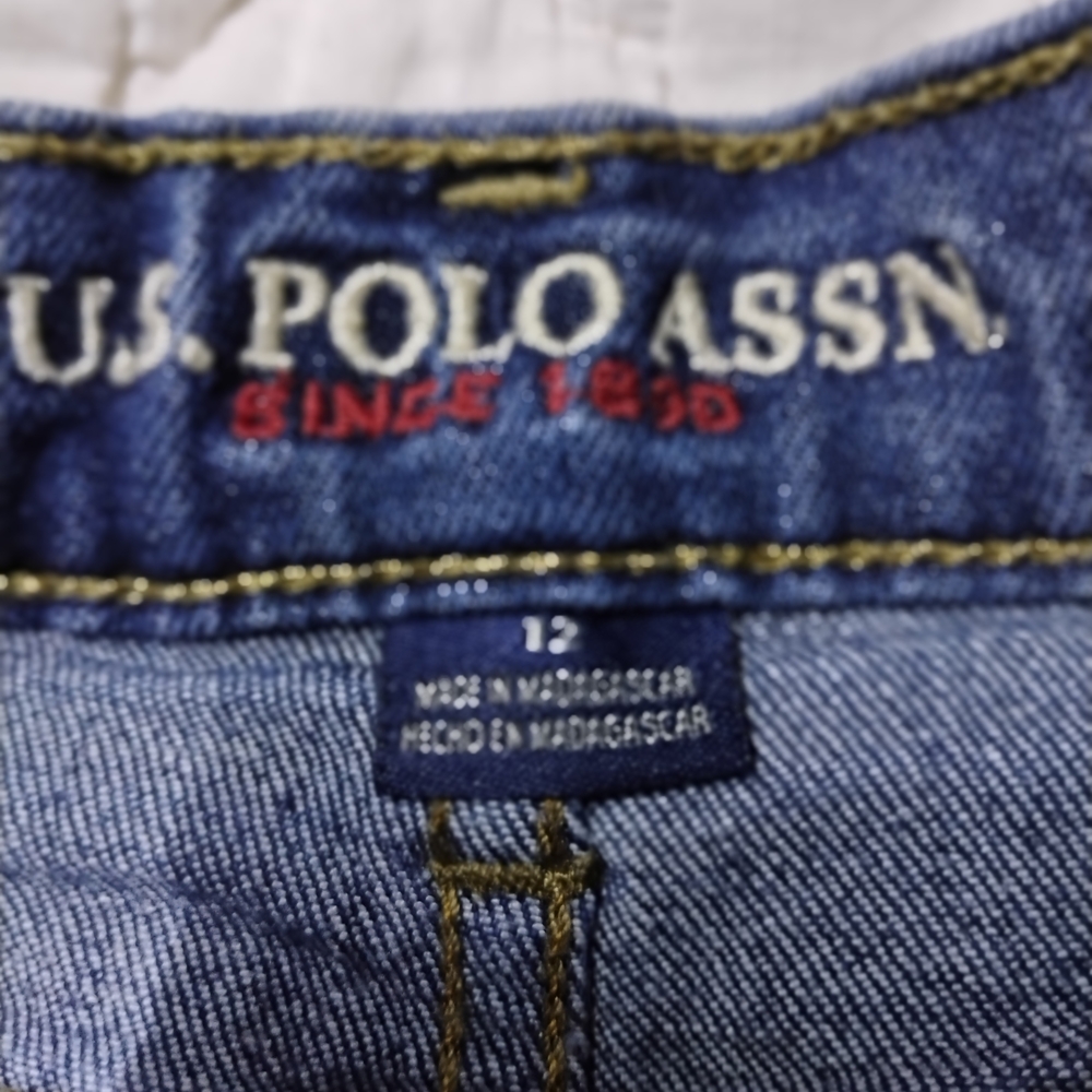 U.S. Polo Assn. Blue Straight Leg Jeans